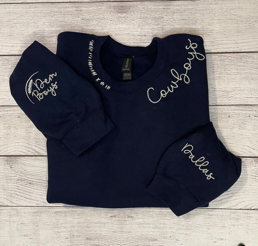 Custom Neckline Crewneck