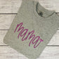 3D Mama Puff Shirt with heart