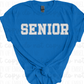 Personalized Faux Chenille Letter Shirt