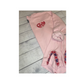 Monogram Shirt with Side Hearts