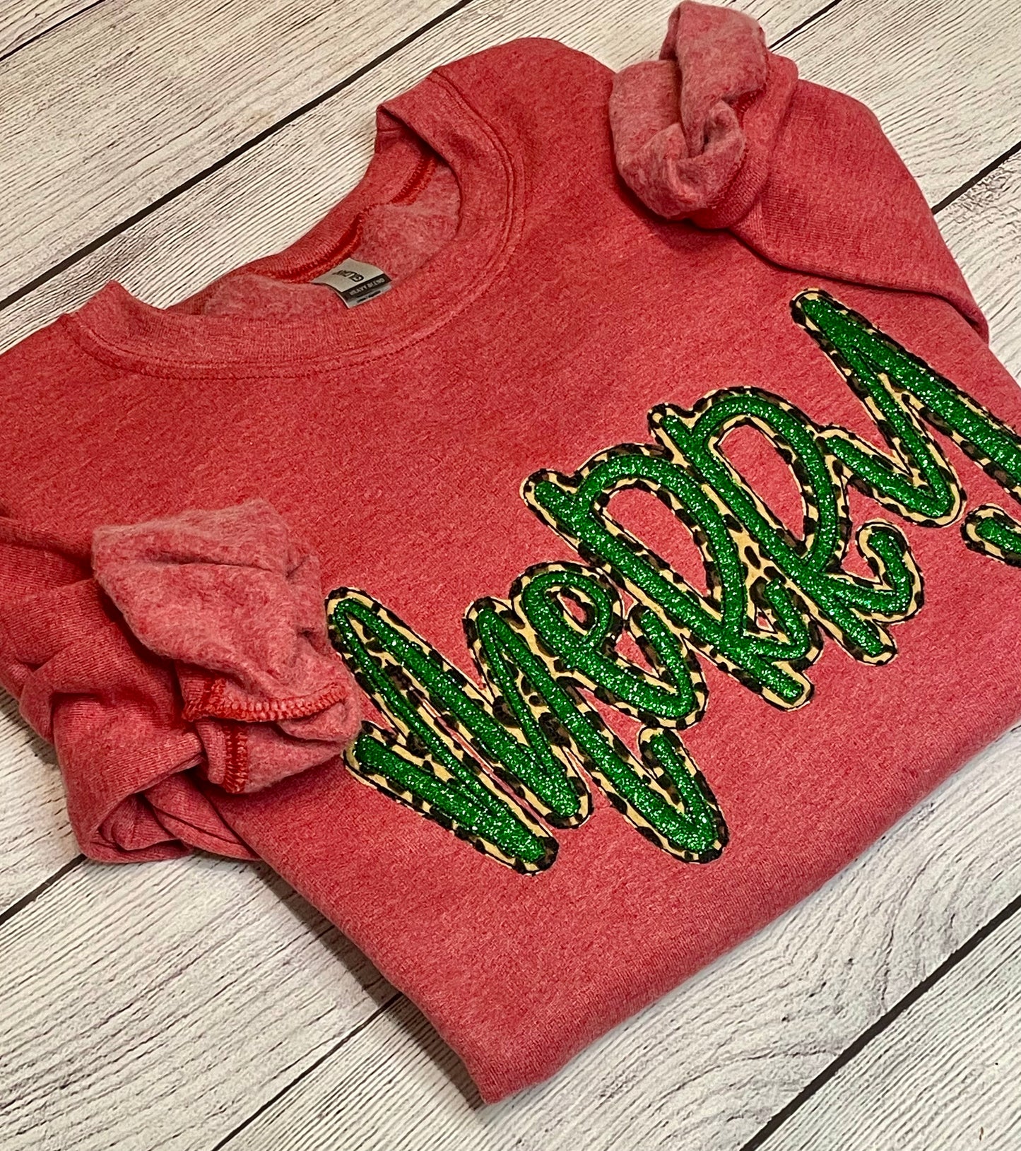 Double Applique Merry Shirt