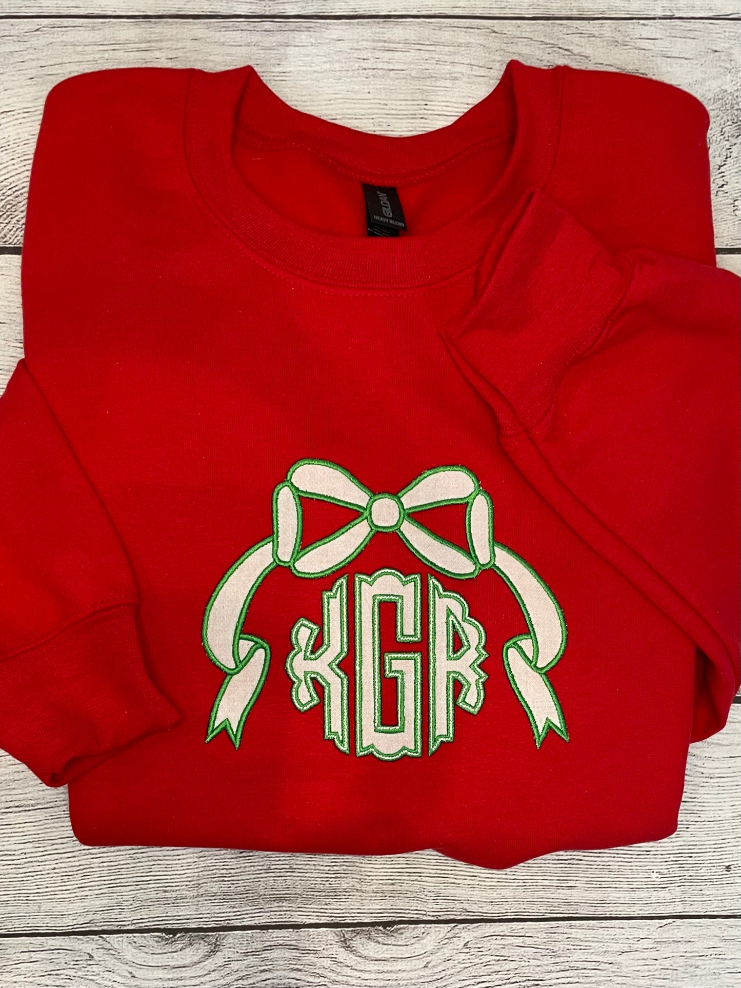Monogram with Bow