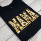 Leopard Mama Applique Shirt