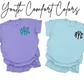 Youth Monogramed Comfort Color T-shirt