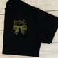 Team shirt with bow