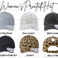 Women's Monogramed Printed Hat