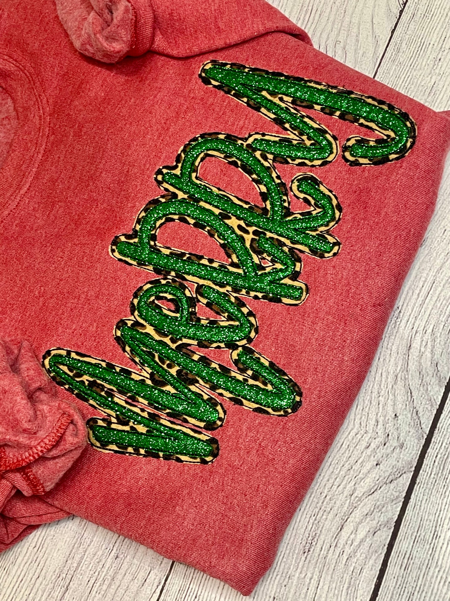 Double Applique Merry Shirt