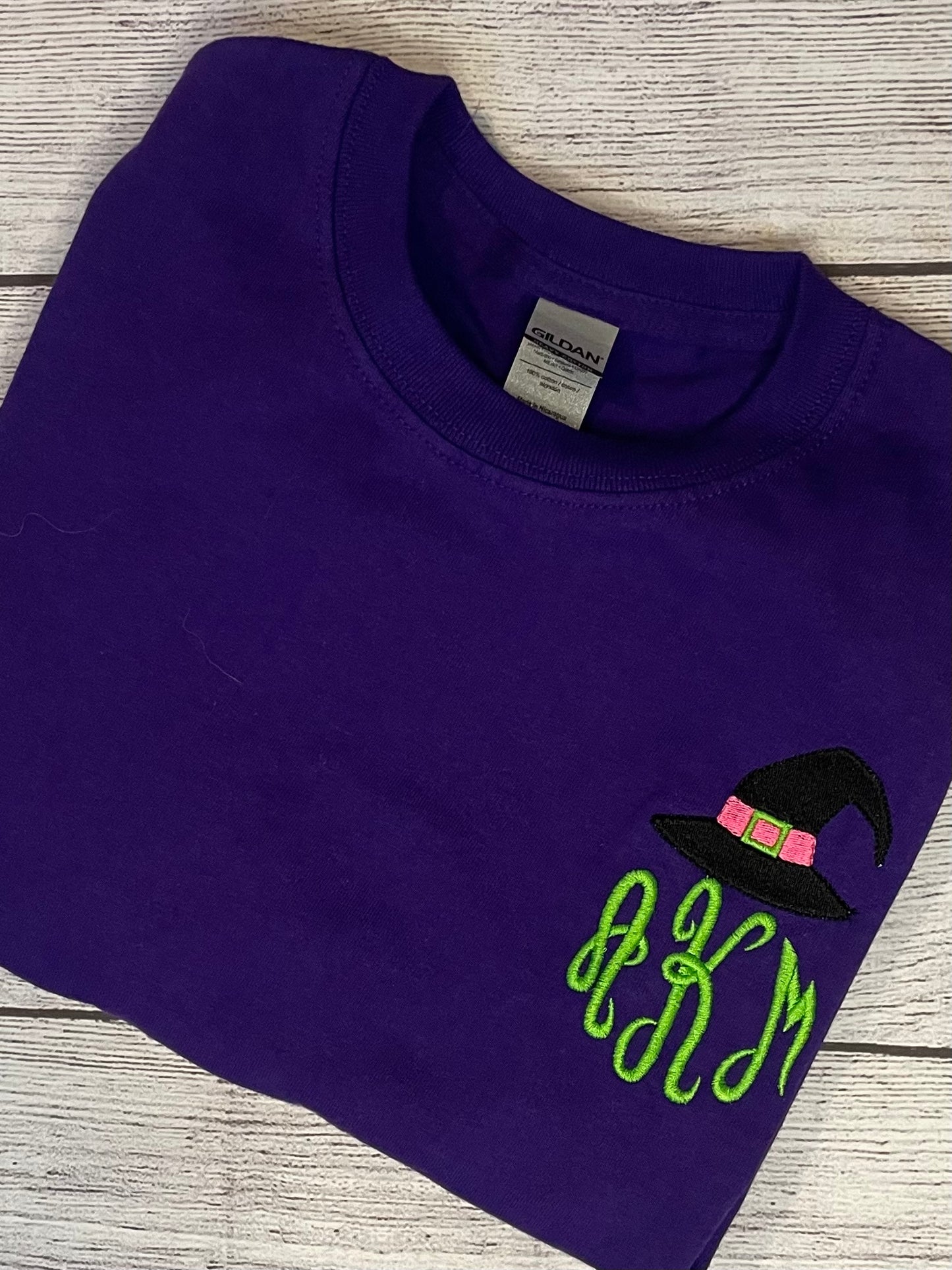 Youth Witch Monogram Shirt