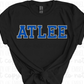 Personalized Faux Chenille Letter Shirt