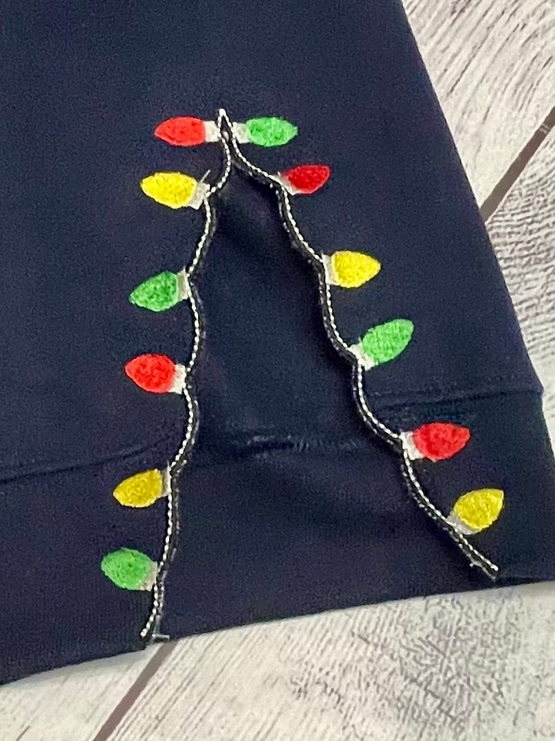 Merry Neckline with Lights