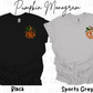 Youth Pumpkin Monogram Shirt