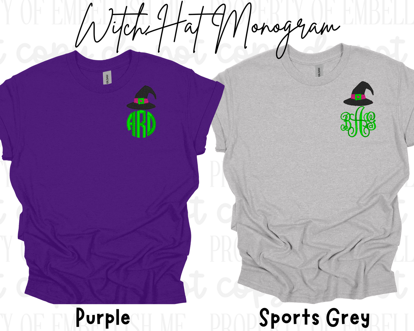 Youth Witch Monogram Shirt