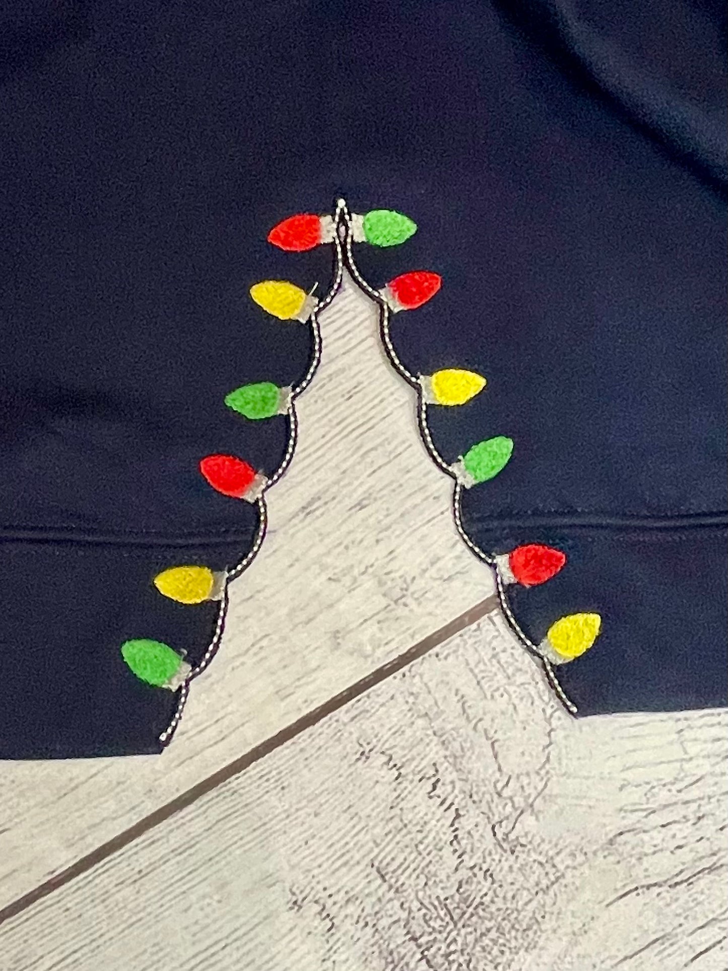 Merry Neckline with Lights
