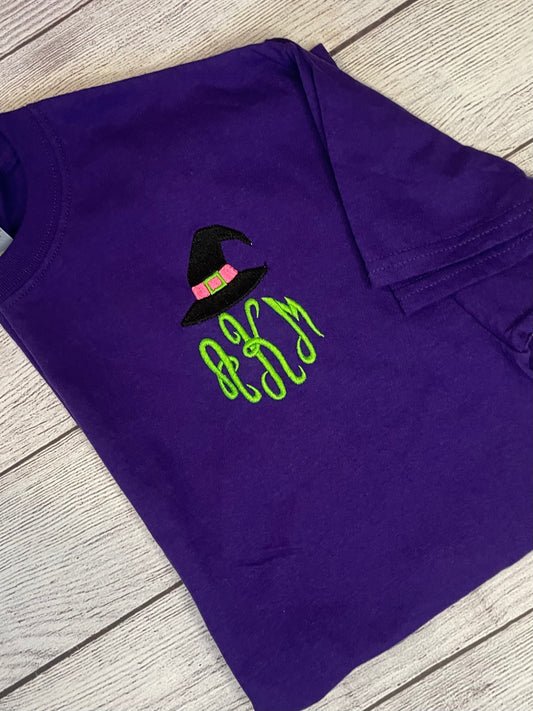Youth Witch Monogram Shirt