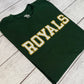 Personalized Faux Chenille Letter Shirt