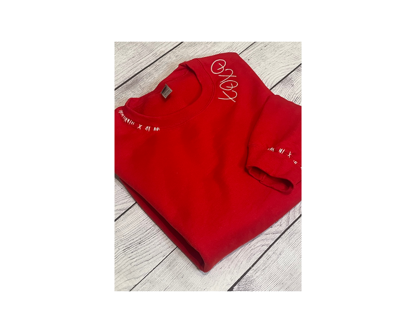 XOXO Neckline Shirt