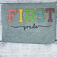 Faux Chenille Varsity Letter Teacher Shirt